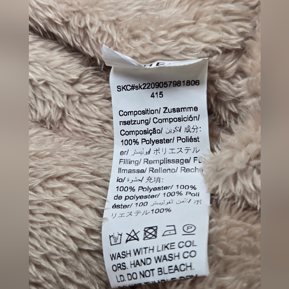 SHEIN Light Pink Kids Puffer Coat Size 5Y - Picture 11 of 11